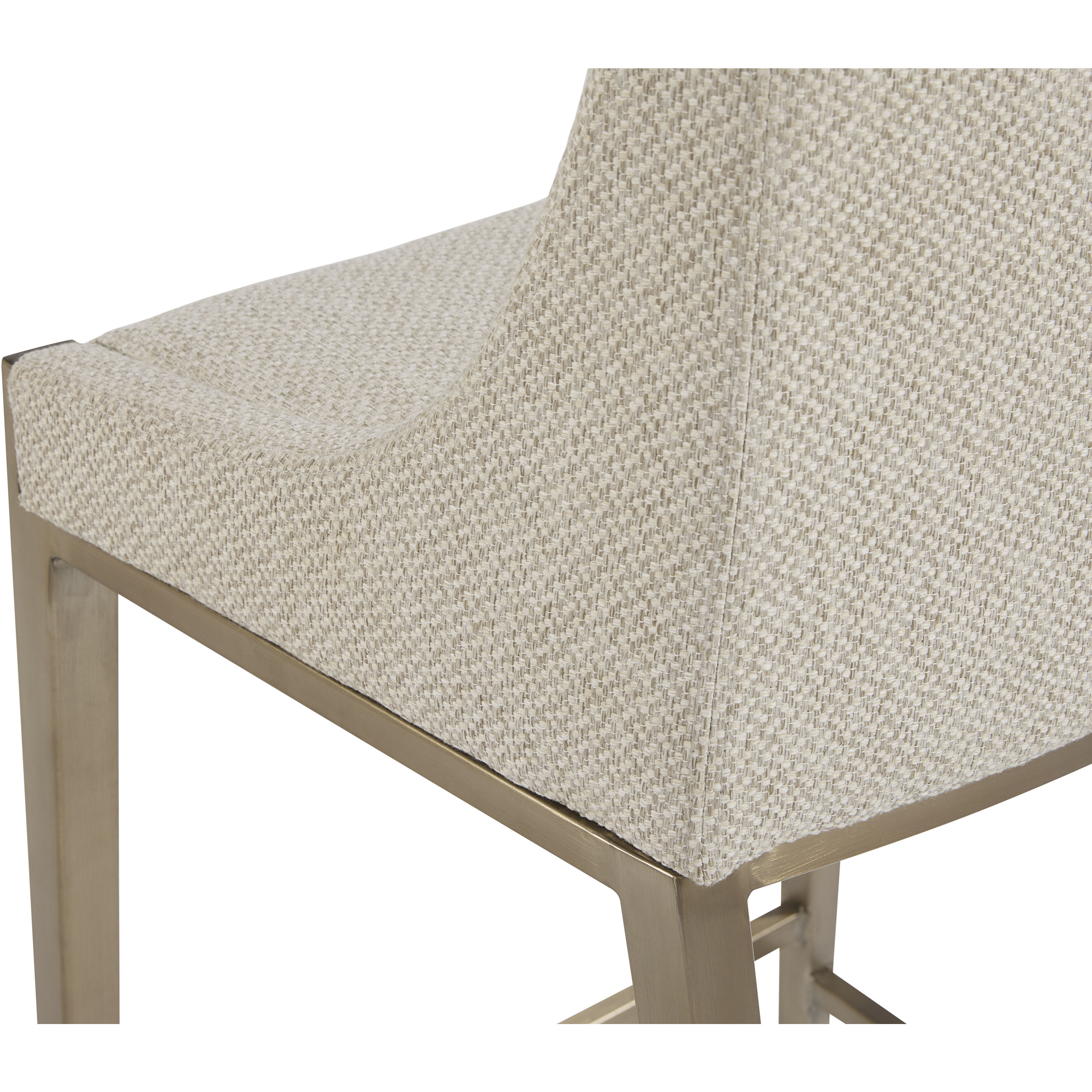 Dionne 36.75 inch Monument Oatmeal Counter Stool